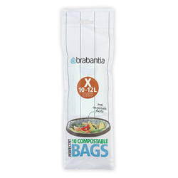 Worki na śmieci Brabantia PerfectFit Bags biodegradowalne rozmiar X 10-12l 10 szt