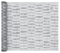 Podkład do sauny Lapuan Kankurit RUUSU X HVITTRÄSK white-grey 60x150 cm