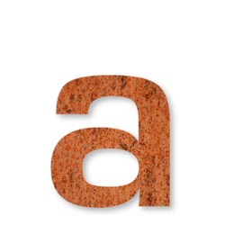 Litera na dom Keilbach Iron Number "a" 24 cm