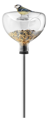 Bird feeders and birdhouses