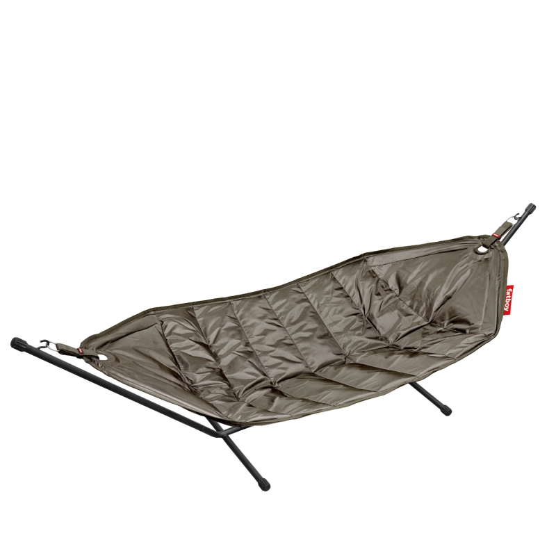  Fatboy Headdemock Taupe hammock with stand black