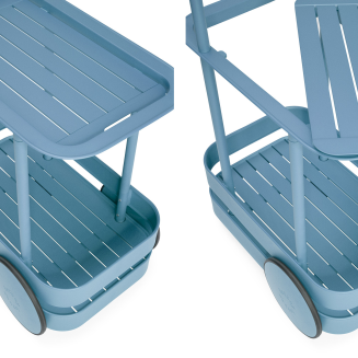 Stolik barowy Fatboy Jolly Trolley Wave Blue - 4