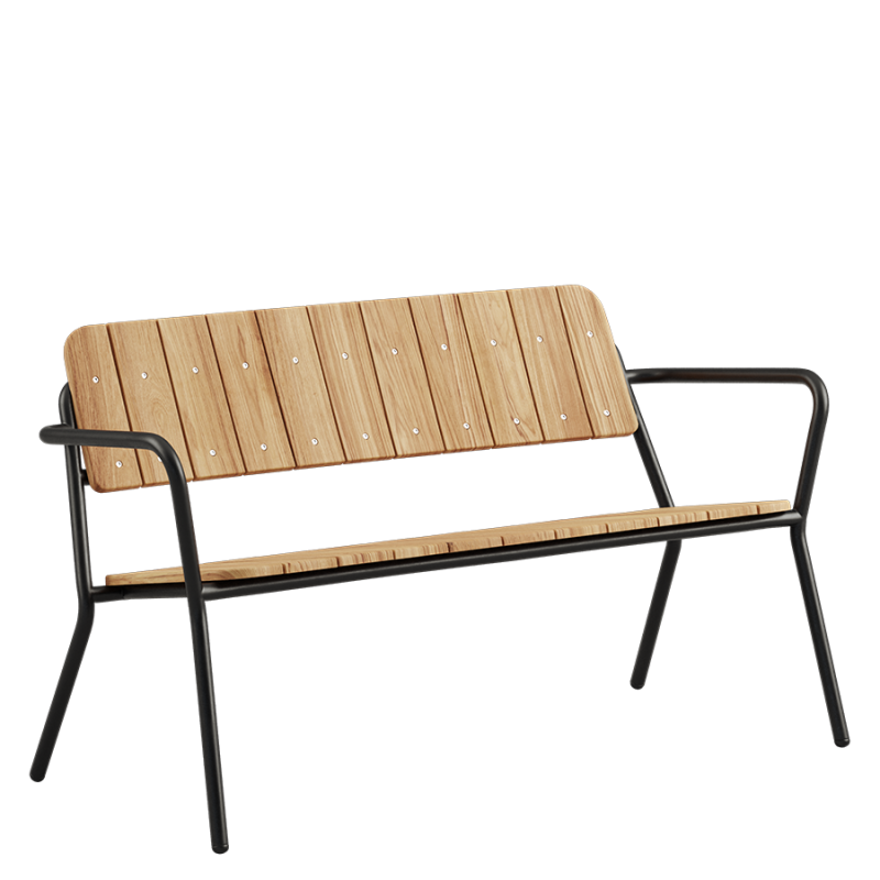 Ławka ogrodowa SACKit Kirra Patio Noir