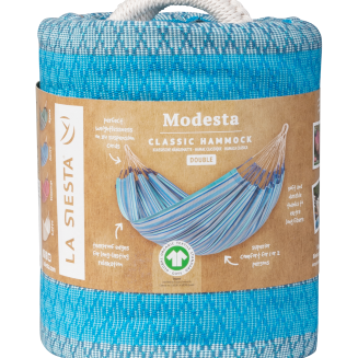 Hamak La Siesta Modesta azure podwójny - 6