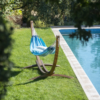 Hamak La Siesta Modesta azure podwójny - 4