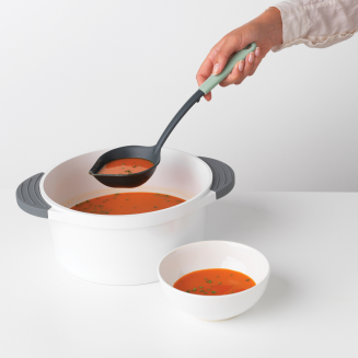 Łyżka wazowa ze skrobakiem Brabantia Tasty+ Jade Green - 5