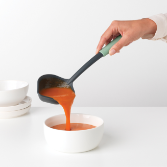 Łyżka wazowa ze skrobakiem Brabantia Tasty+ Jade Green - 6