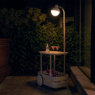 Fatboy Jolly Trolley Dark Sage bar table - 9