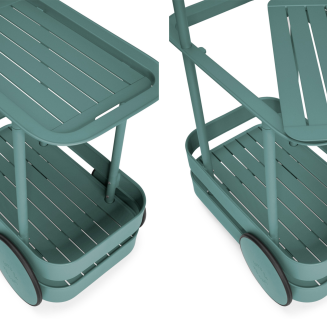 Stolik barowy Fatboy Jolly Trolley Dark Sage - 8