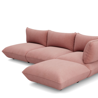  Fatboy Sumo Corner Sofa Right Cord Soft Pink - 2