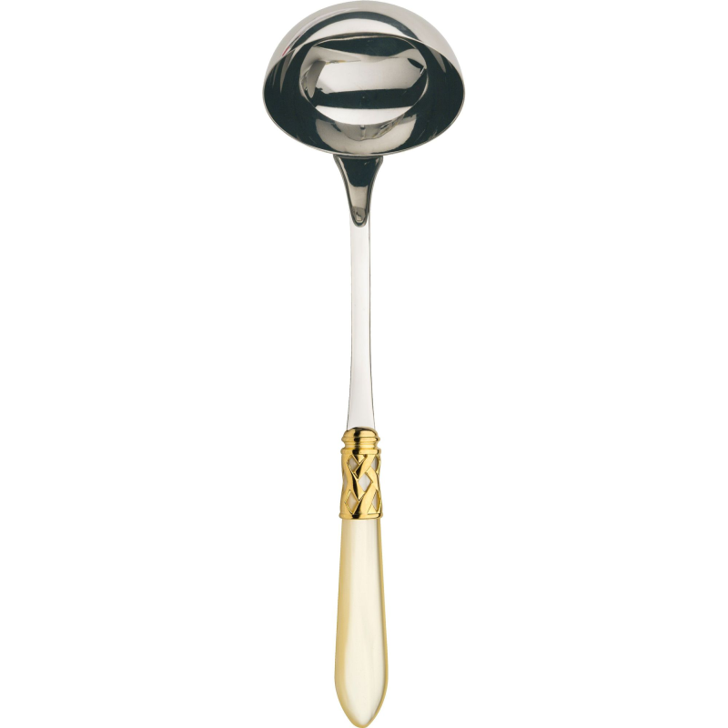 Łyżka wazowa Casa Bugatti Aladdin Ivory/Gold
