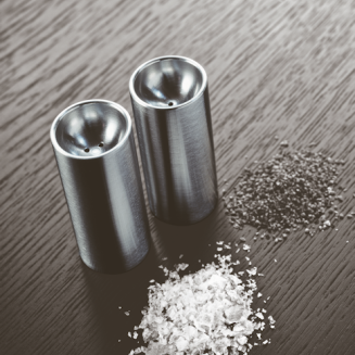  Stelton Cylinda Line salt and pepper container set - 2