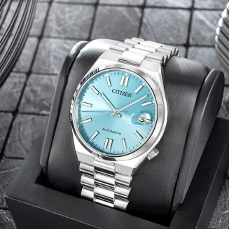 Zegarek Męski CITIZEN Tsuyosa Sapphire Mechanical NJ0151-88M + BOX - 5