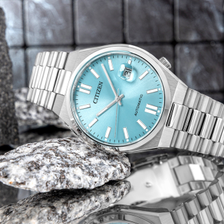 Zegarek Męski CITIZEN Tsuyosa Sapphire Mechanical NJ0151-88M + BOX - 6