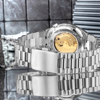 Zegarek Męski CITIZEN Tsuyosa Sapphire Mechanical NJ0151-88M + BOX - 7