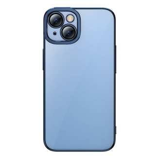  BASEUS Glitter Protection Set for iPhone 14 Plus (Blue) - 2