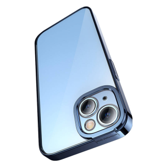  BASEUS Glitter Protection Set for iPhone 14 Plus (Blue) - 3