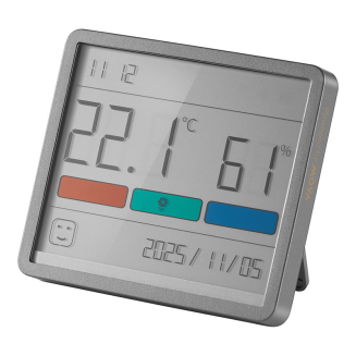 Termometr i higrometr MOVA MTHM01 z zegarem - 2