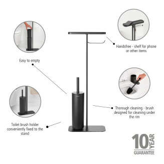 Stojak toaletowy Brabantia MindSet Grey - 3