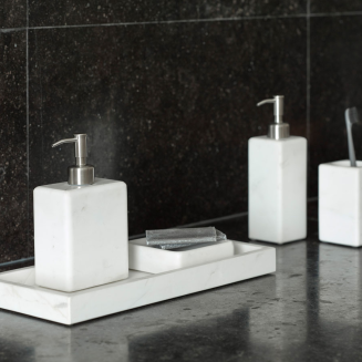Mydelniczka Aquanova Hammam white - 3