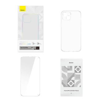  BASEUS Corning iPhone 14 Plus Protection Kit (Clear) - 5