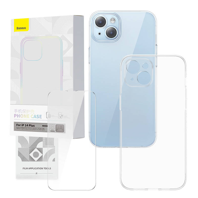  BASEUS Corning iPhone 14 Plus Protection Kit (Clear)