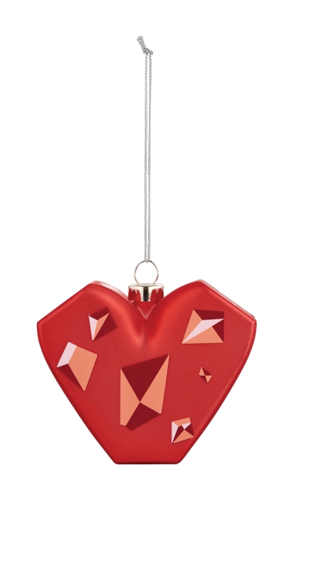 Alessi Amore al Cubo Christmas tree bauble
