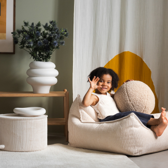  Wigiwama Pouffe Marshmallow Children's Pouffe - 2