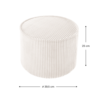  Wigiwama Pouffe Marshmallow Children's Pouffe - 3