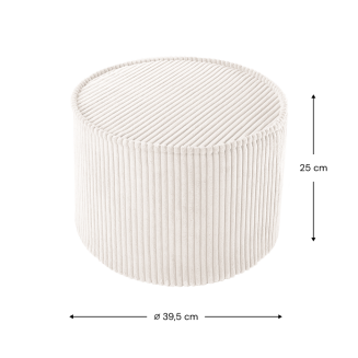 Pufa dziecięca Wigiwama Pouffe Marshmallow - 3