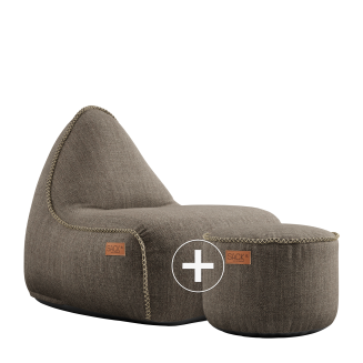 Pufa SACKit Cobana Pouf brown - 2