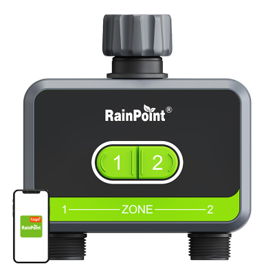  RAINPOINT 2-Zone Irrigation Controller