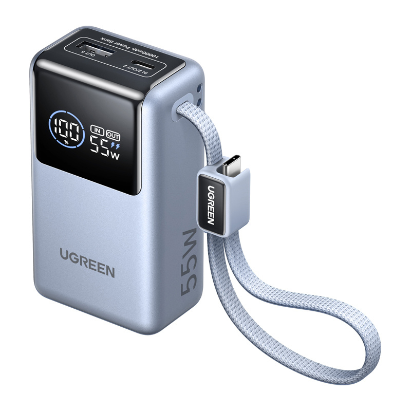 Powerbank UGREEN PB727 10000mAh, 55W, USB + USB-C