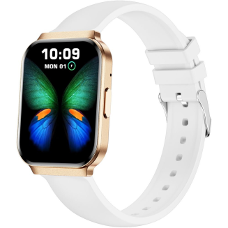 Smartwatch Gravity Różowe Złoto Pasek + Bransoleta GT44-1 - 5