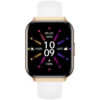 Smartwatch Gravity Różowe Złoto Pasek + Bransoleta GT44-1 - 7