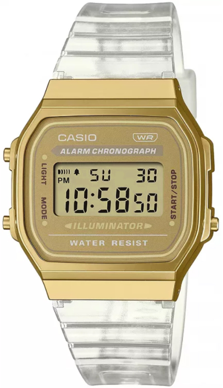 Zegarek Damski CASIO Vintage A168XESG-9AEF + BOX