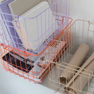 Kosz druciany Mette Ditmer STORE-IT Orange M - 3