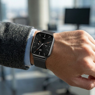 Smartwatch Gravity Czarny Pasek + Bransoleta GT43-5 - 14