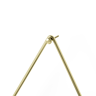  Umbra Trigg White-Brass Large wall flowerpot - 8