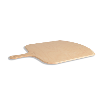 Zestaw kamień do pieczenia pizzy Emile Henry czarny z drewnianą łopatką - 3