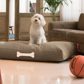  Fatboy Doggielounge Canvas L Taupe Grey - 4