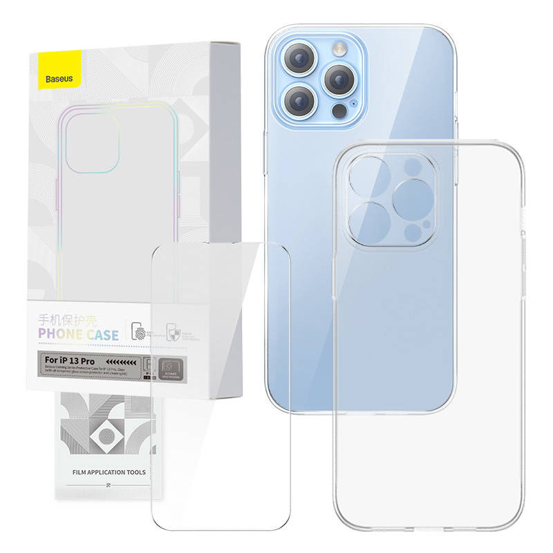 Zestaw ochronny BASEUS Corning do iPhone 13 Pro