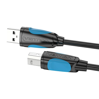 Kabel VENTION VAS-A16-B100 USB-A-USB-B 1m (czarny) - 5