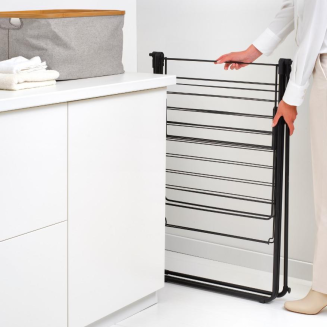 Suszarka na pranie Brabantia Hangon 20 m z drążkiem czarna - 8