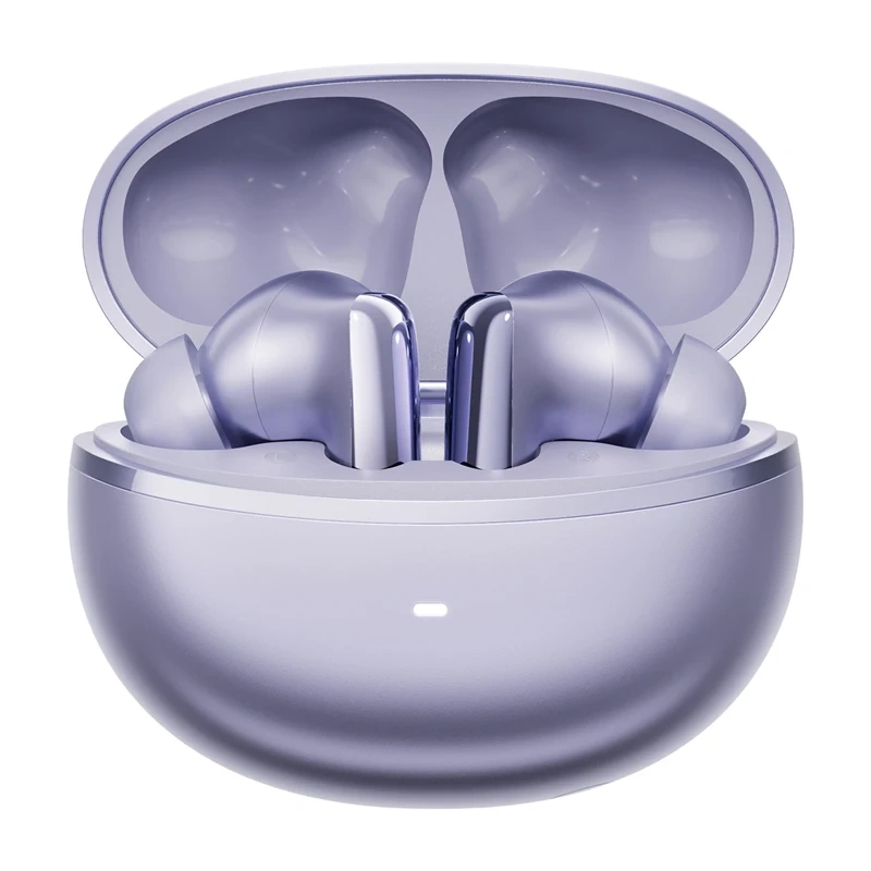  TWS QCY N70 HT18 LITE purple headphones