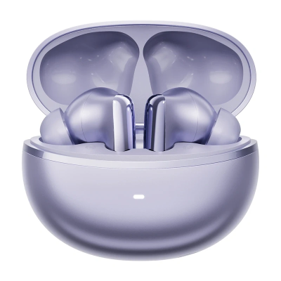  TWS QCY N70 HT18 LITE purple headphones