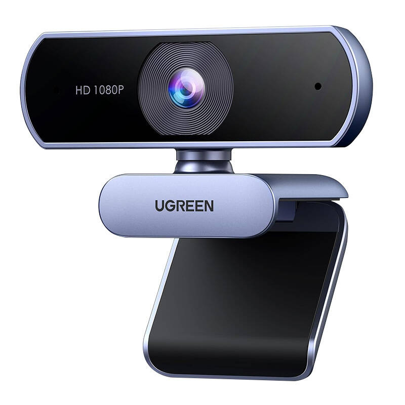 Kamera internetowa UGREEN 15728 1080p (srebrna)