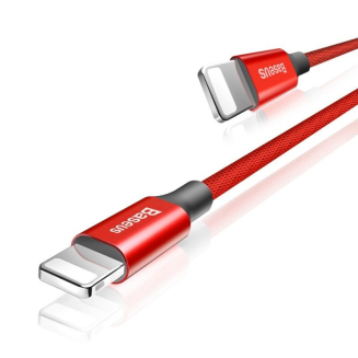 Kabel BASEUS Yiven USB-A-Lightning 1.8m (czerwony) - 3