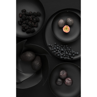 Taca Alessi Texture czarna 35 cm - 4