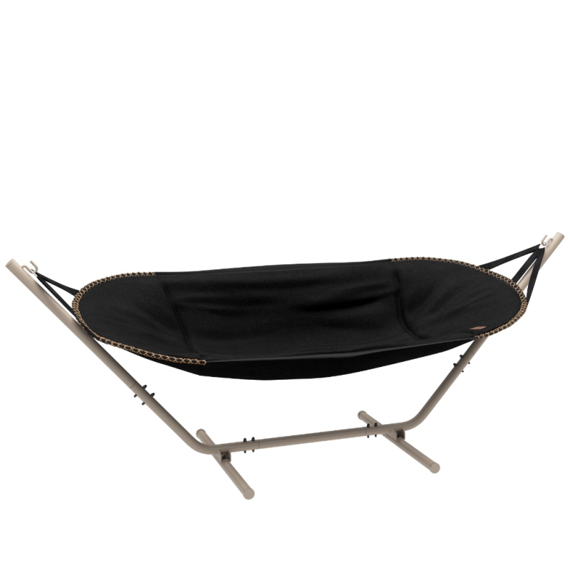  Hammock with stand taupe SACKit Cobana Hammock Alu Black
